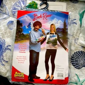 Brand new still in package Bob Ross Halloween costume